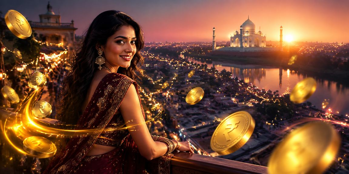 Lottery jackpot winner celebrating at Agra